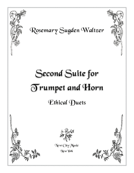 Second Suite For Trumpet And Horn Sheet Music