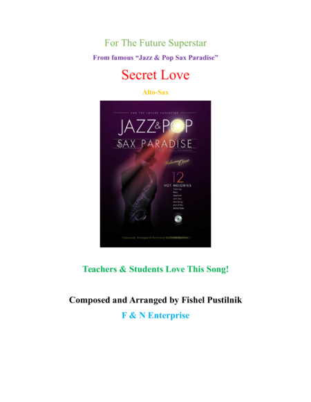 Secret Love For Alto Sax Sheet Music