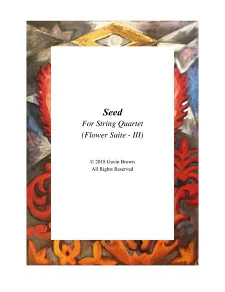 Free Sheet Music Seed For String Quartet