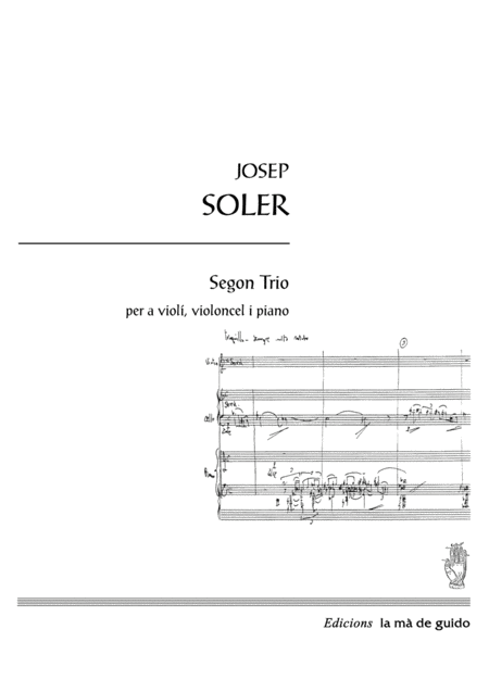 Segon Trio Sheet Music