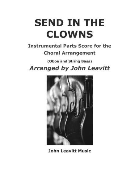 Free Sheet Music Send In The Clowns Optional Instruments Score For The Choral Arrangement By John Leavitt