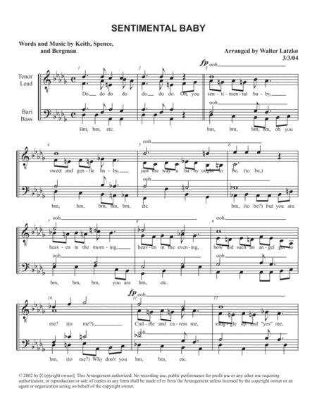 Sentimental Baby Sheet Music