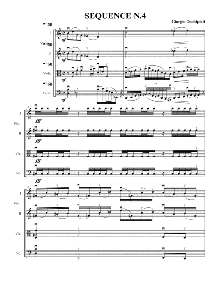 Free Sheet Music Sequence N 4