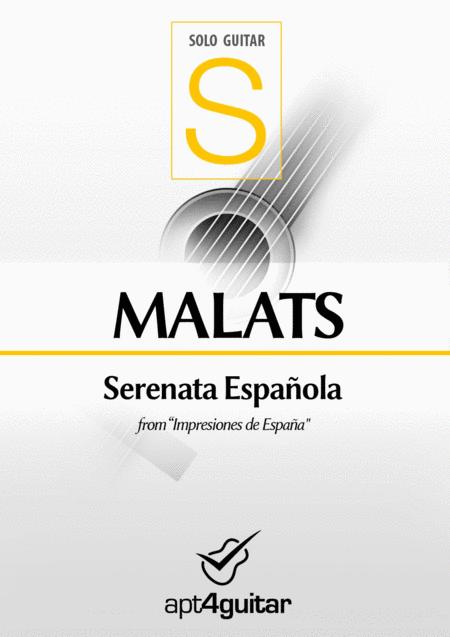 Free Sheet Music Serenata Espaola