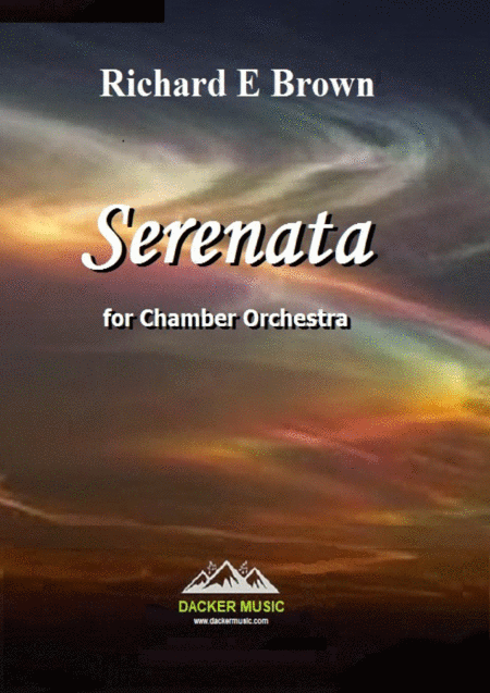 Serenata For Chamber Orchestra Sheet Music