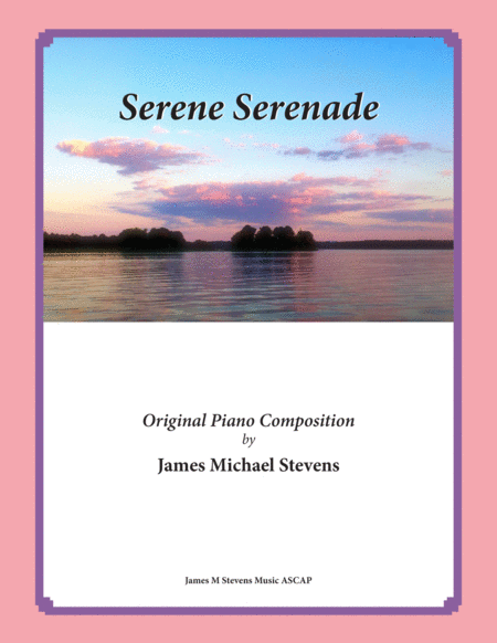 Serene Serenade Romantic Piano Sheet Music