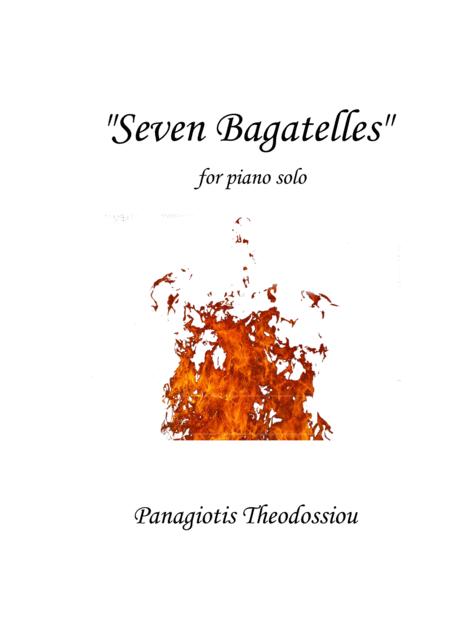 Seven Bagatelles For Piano Solo Sheet Music