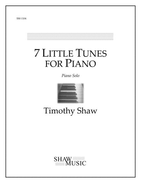 Free Sheet Music Seven Little Tunes For Piano