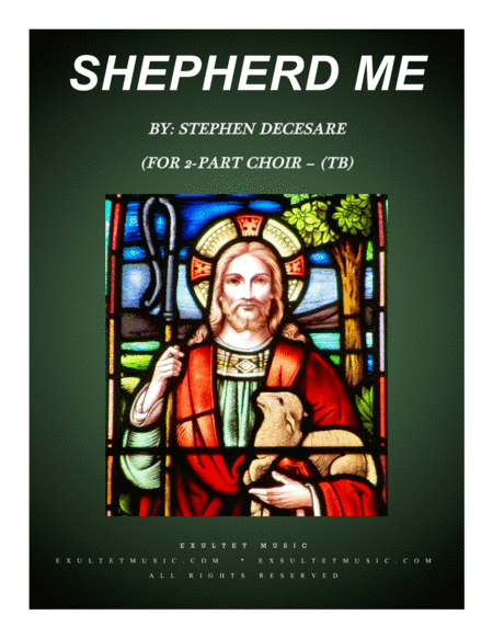 Shepherd Me For 2 Part Choir Tb Sheet Music