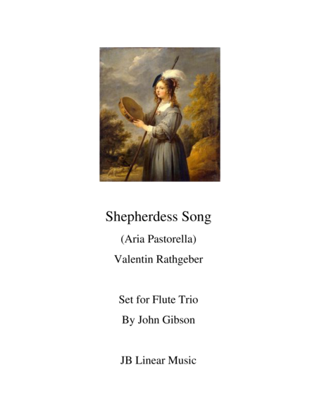 Shepherdess Song For Flute Trio Sheet Music