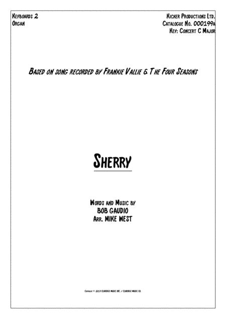 Free Sheet Music Sherry Baby Keyboards 2