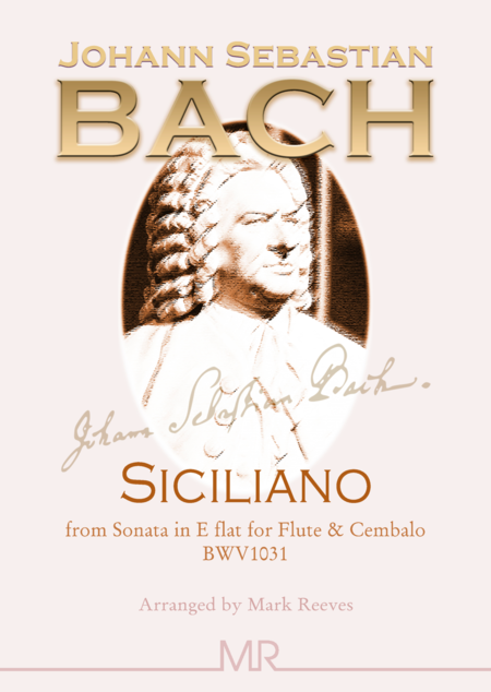 Free Sheet Music Siciliano For Flute And Piano