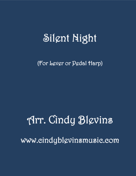 Silent Night Arranged For Lever Or Pedal Harp Sheet Music