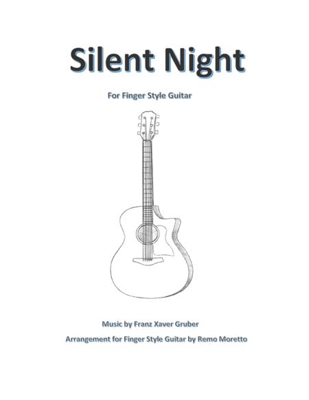 Free Sheet Music Silent Night Finger Style Guitar