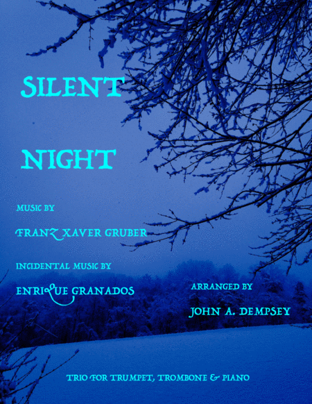 Silent Night Trio For Trumpet Trombone And Piano Sheet Music