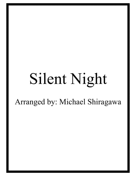 Silent Night Viola Sheet Music