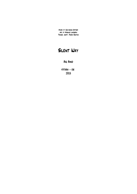 Silent Way Sheet Music