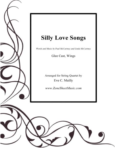 Silly Love Songs String Quartet Sheet Music