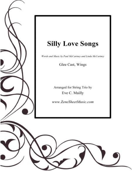 Silly Love Songs String Trio Sheet Music