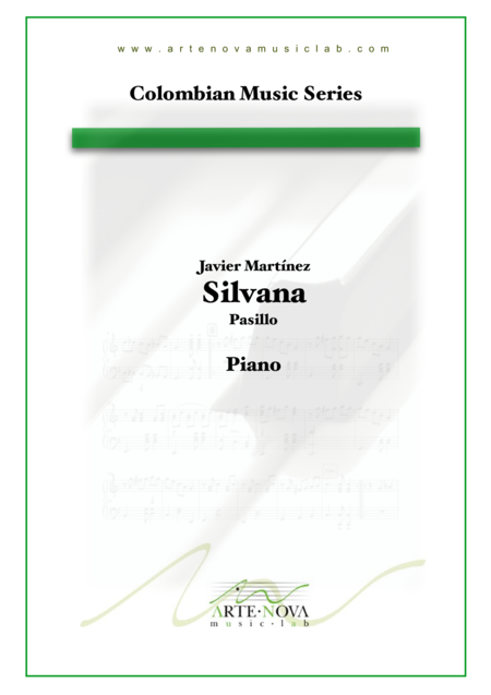 Silvana Pasillo Para Piano Sheet Music