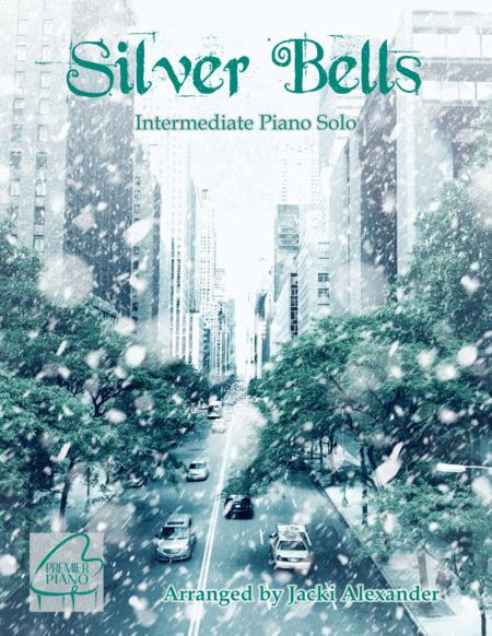 Free Sheet Music Silver Bells Arranged For Solo Intermediate Piano