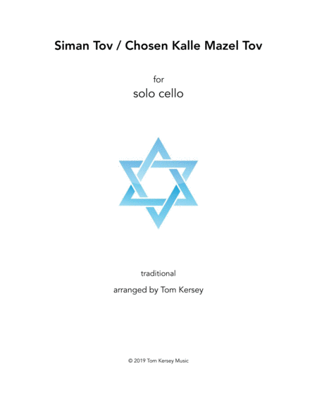 Siman Tov Mazel Tov Sheet Music