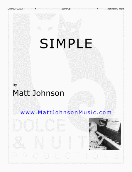 Free Sheet Music Simple