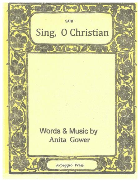 Free Sheet Music Sing O Christian