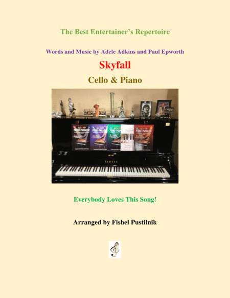 Free Sheet Music Skyfall For Cello And Piano