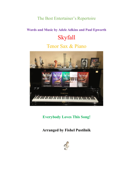 Free Sheet Music Skyfall For Tenor Sax And Piano