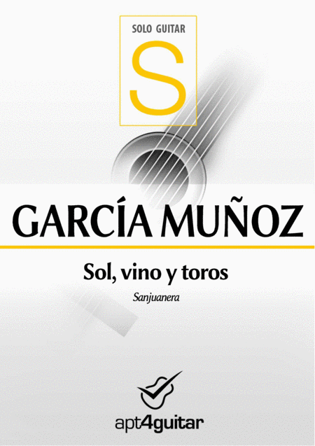 Free Sheet Music Sol Vino Y Toros