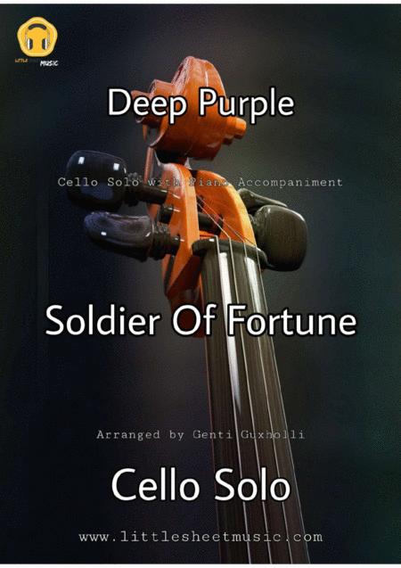 Soldier Of Fortune Cello Solo Sheet Music