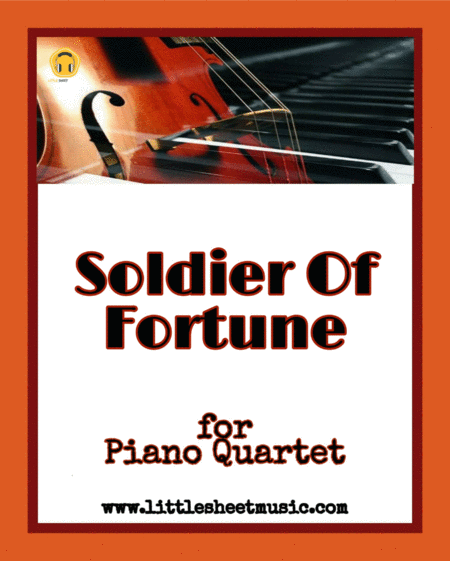 Soldier Of Fortune Piano Quartet Sheet Music