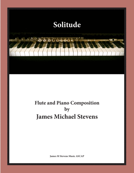 Solitude Flute Piano Sheet Music