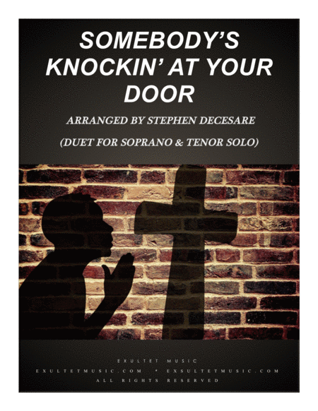 Somebodys Knockin At Your Door Duet For Soprano And Tenor Solo Sheet Music