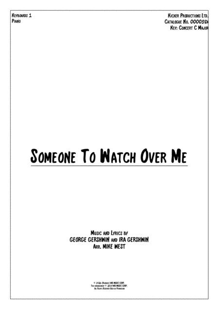 Someone To Watch Over Me Piano Sheet Music