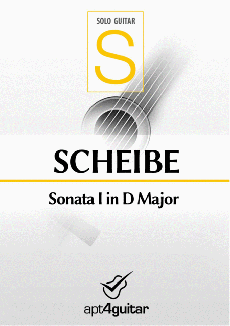 Sonata I In D Major Sheet Music