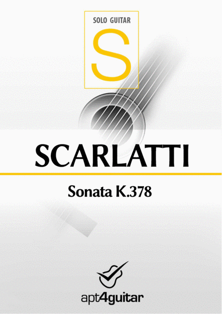 Sonata K 378 Sheet Music