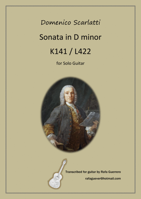 Free Sheet Music Sonata K141 L422