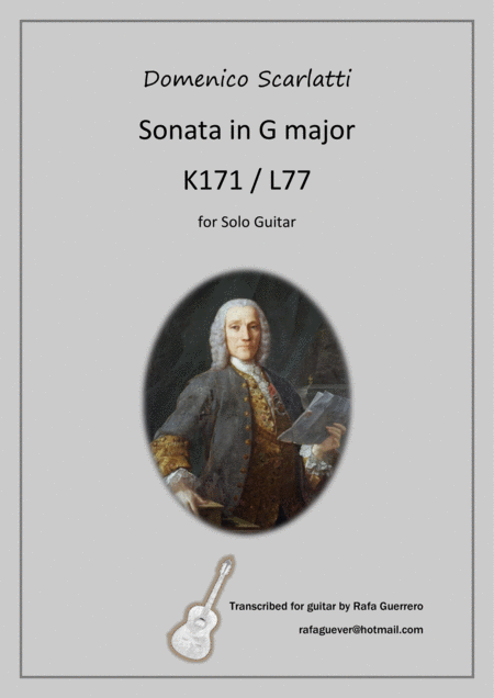 Free Sheet Music Sonata K171 L77