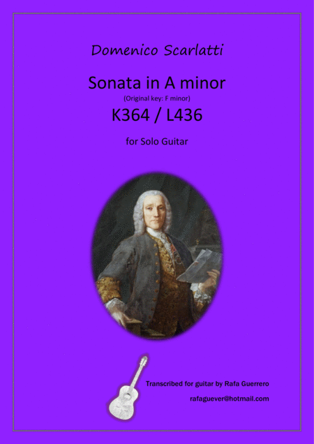 Sonata K364 L436 Sheet Music