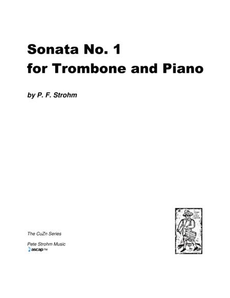 Free Sheet Music Sonata No 1 For Trombone And Piano