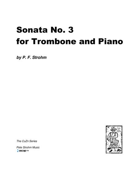 Free Sheet Music Sonata No 3 For Trombone And Piano