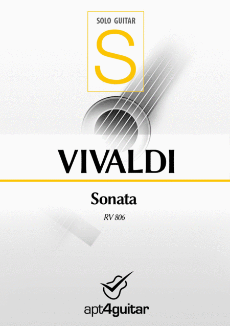 Free Sheet Music Sonata Rv 806