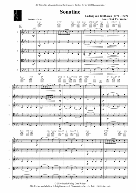 Free Sheet Music Sonatine