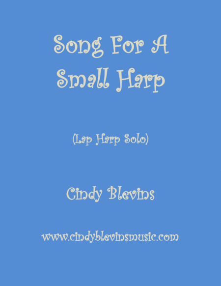 Free Sheet Music Song For A Small Harp An Original Solo For Lap Harp From My Harp Book Imponderable