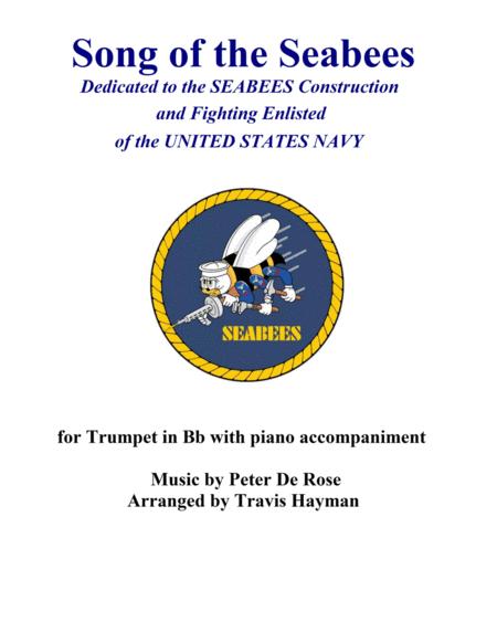 Free Sheet Music Song Of The Seabees