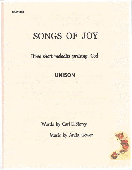 Free Sheet Music Songs Of Joy