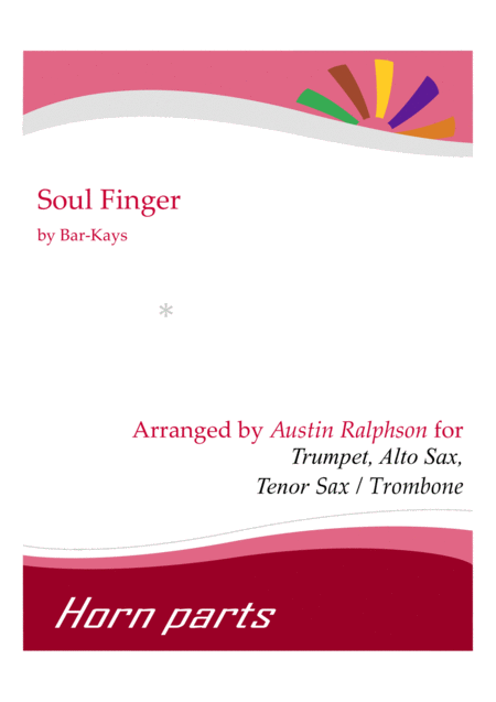 Free Sheet Music Soul Finger Horn Parts