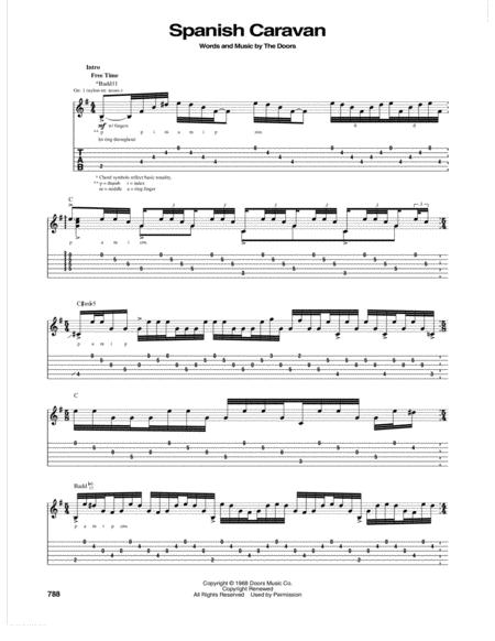 Free Sheet Music Spanish Caravan